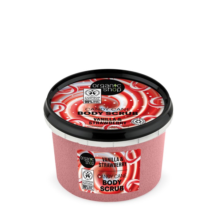 Organic Shop Απολεπιστικό Σώματος Candy Cane, 250ml