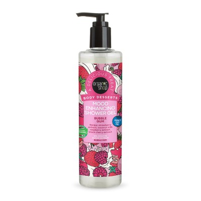 Organic Shop Body Desserts Αφρόλουτρο Τόνωσης της Διάθεσης Bubble Gum, 280ml