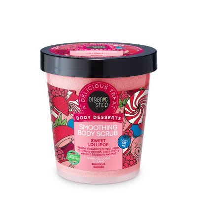 Organic Shop Body Desserts Απολεπιστικό Σώματος για Λείανση Sweet Lollipop, 450ml