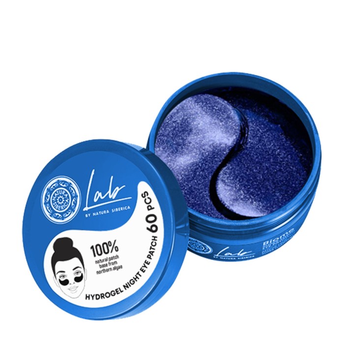 Natura Siberica Eye Patches Lab Biome Νύχτας για Λεύκανση & Ενυδάτωση 60τμχ