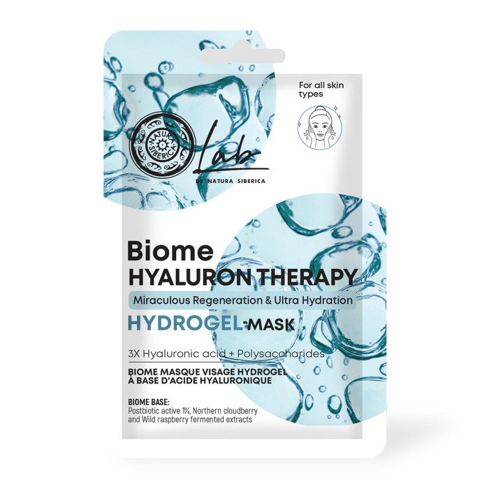 Natura Siberica Hydrogel Mask Lab Biome with Hyaluronic