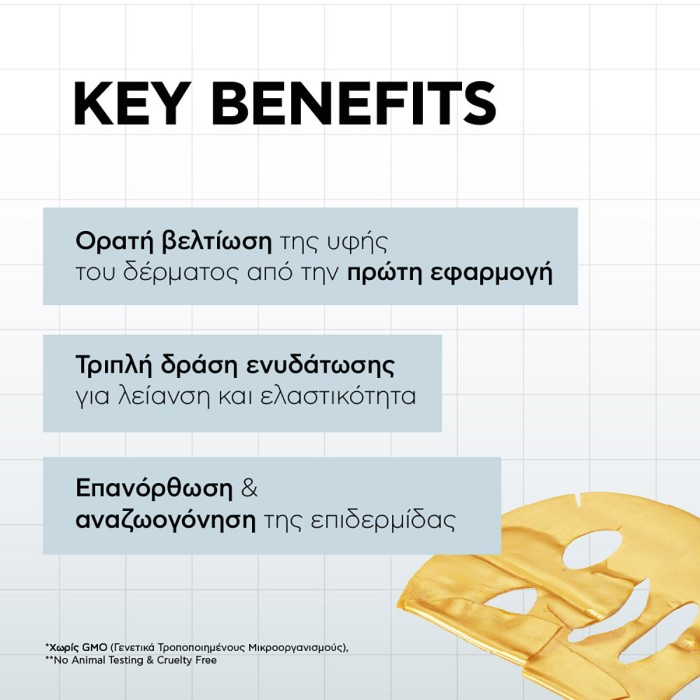 Natura Siberica Hydrogel Mask Lab Biome with Hyaluronic