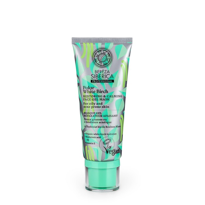 Natura Siberica Bereza Siberica Restorative Face Mask-Gel 100ml