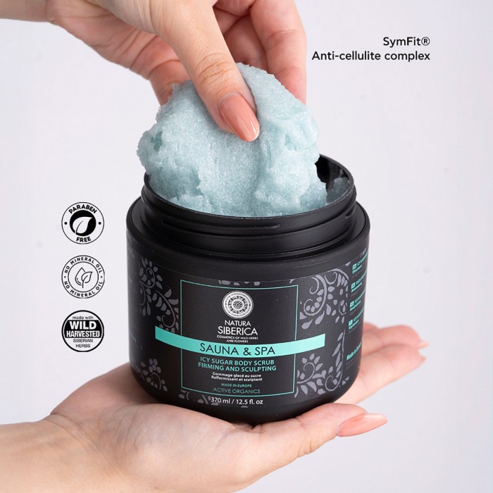 Natura Siberica Body Scrub Sauna & Spa Icy Sugar 370ml