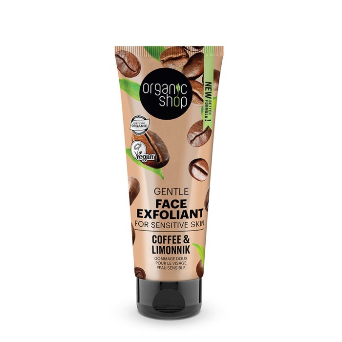 Organic Shop Απαλό Απολεπιστικό Προσώπου 75ml