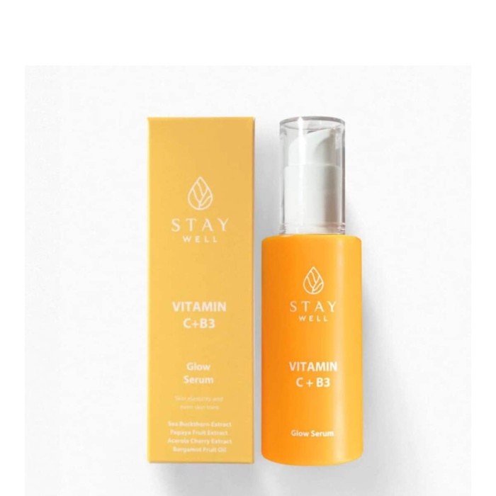 Stay Well Vitamin C + B3 Serum Ορός Προσώπου 50ml