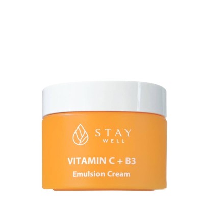 Stay Well Vitamin C + B3 Emulsion Cream Ενυδατική Κρέμα 50ml