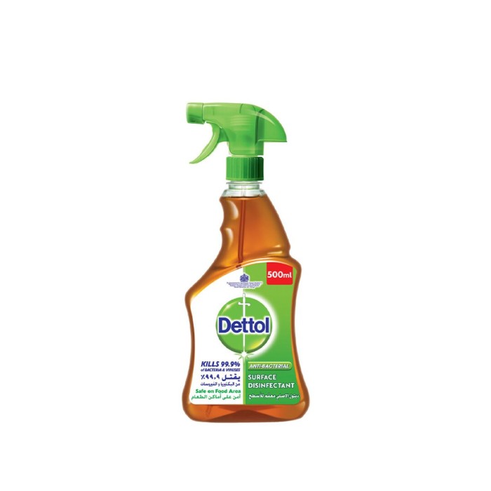 Dettol Spray Antibacterial Surface Disinfectant 500ml