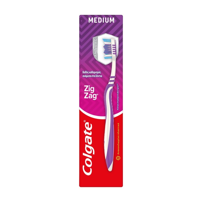 Colgate Zig Zag Medium Toothbrush, 1 pc