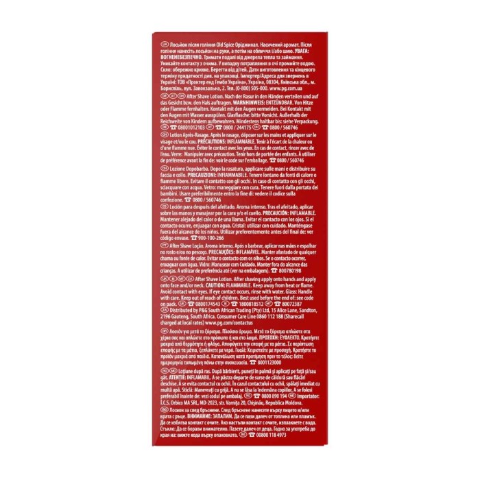 Old Spice Original - Λοσιόν για Μετά το Ξύρισμα 100ml