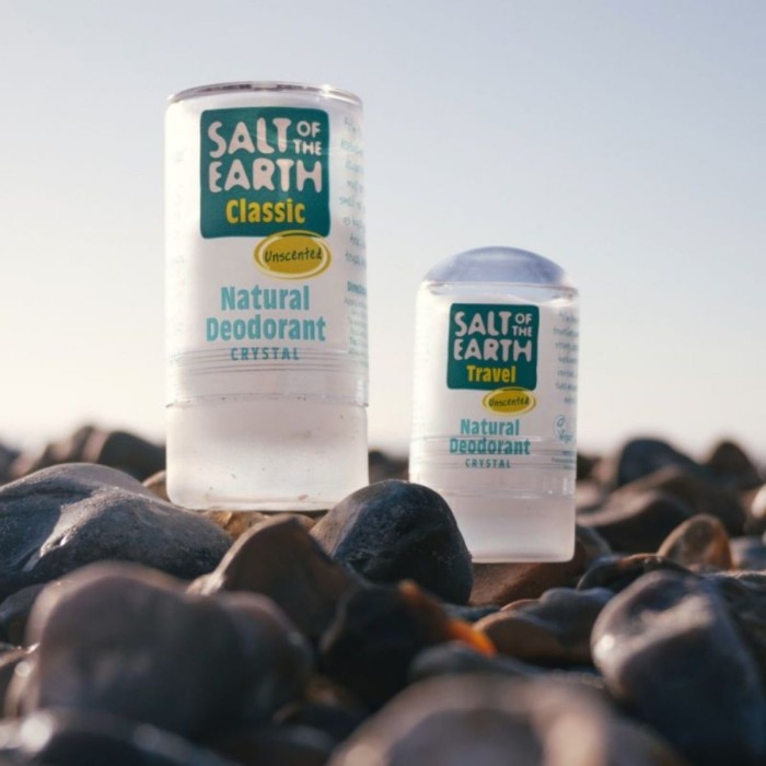 Salt of the Earth Natural Travel Size Αποσμητικός Κρύσταλλος 50g