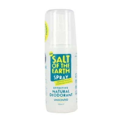 Salt of the Earth Unscented Natural  Deodorant Spray 100ml