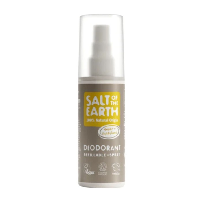 Salt of the Earth Amber & Sandalwood Deodorant Spray 100ml