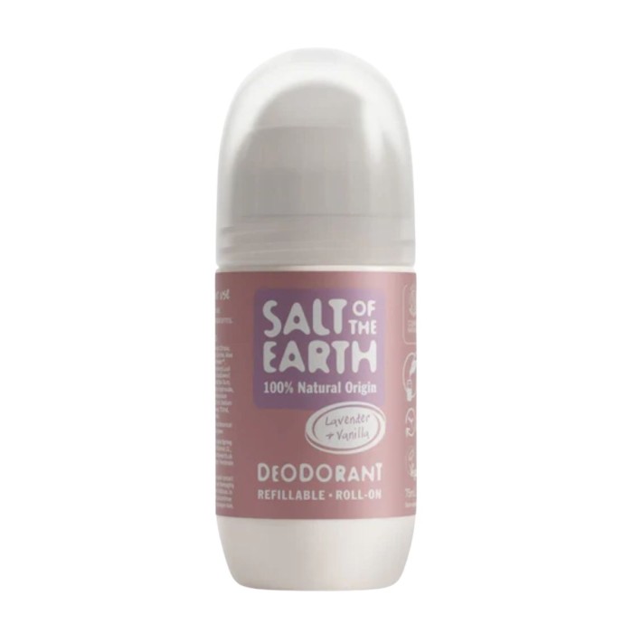 Salt of the Earth Lavender & Vanilla Αποσμητικό Επαναγεμιζόμενο 75ml