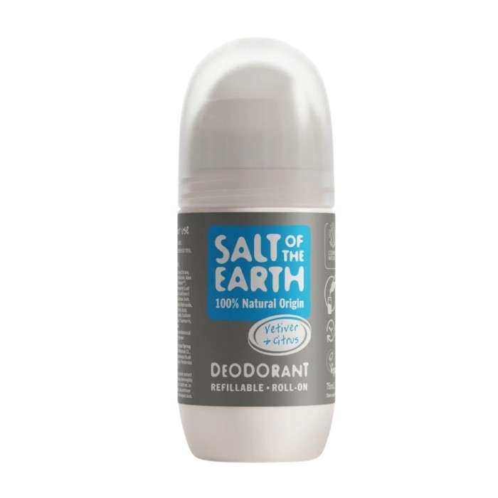 Salt of the Earth Vetiver & Citrus Αποσμητικό Επαναγεμιζόμενο 75ml