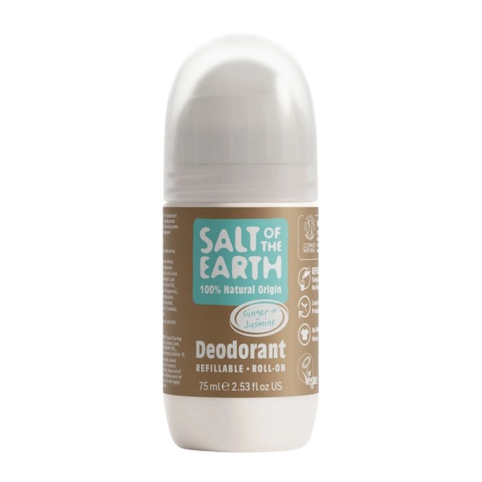 Salt of the Earth Ginger & Jasmine Deodorant Refill 75ml
