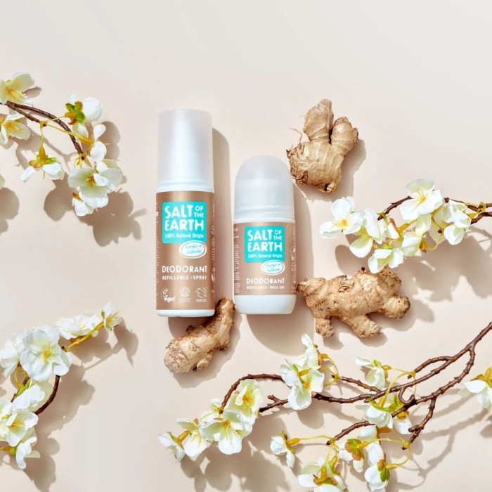 Salt of the Earth Ginger & Jasmine Deodorant Refill 75ml