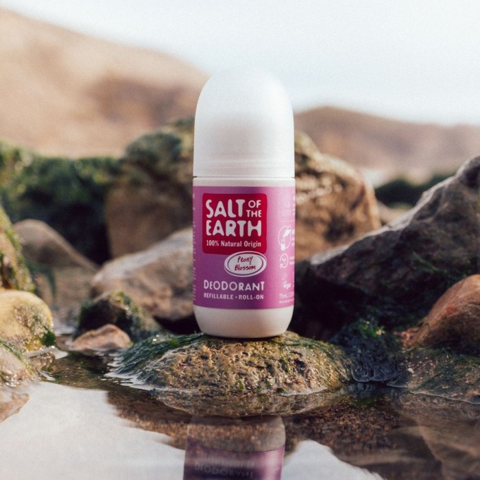 Salt of the Earth Peony & Blossom Αποσμητικό Επαναγεμιζόμενο 75ml