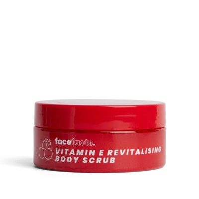 Face Facts Cherry Bliss Vitamin E Revitalising Body Scrub – Αναζωογονητικό Scrub Σώματος με Βιταμίνη Ε & Άρωμα Κεράσι (2