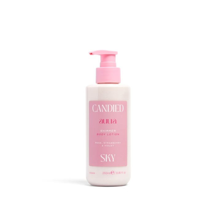Auura Candy Clouds Κρέμα Σώματος με Λάμψη (Shimmer) 250ml