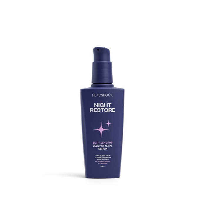 Headshock Night Restore Silky Lengths Sleep Styling Serum 100ml