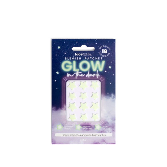 Face Facts Blemish Patches - Glow In The Dark Stars 18 patches