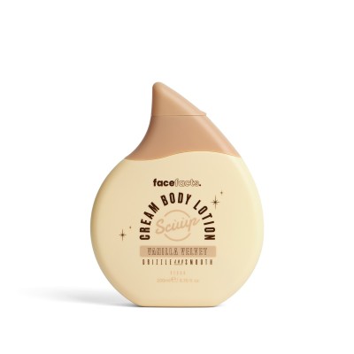 Face Facts Scuup Vanilla Velvet Κρεμώδης Λοσιόν Σώματος 200 ml