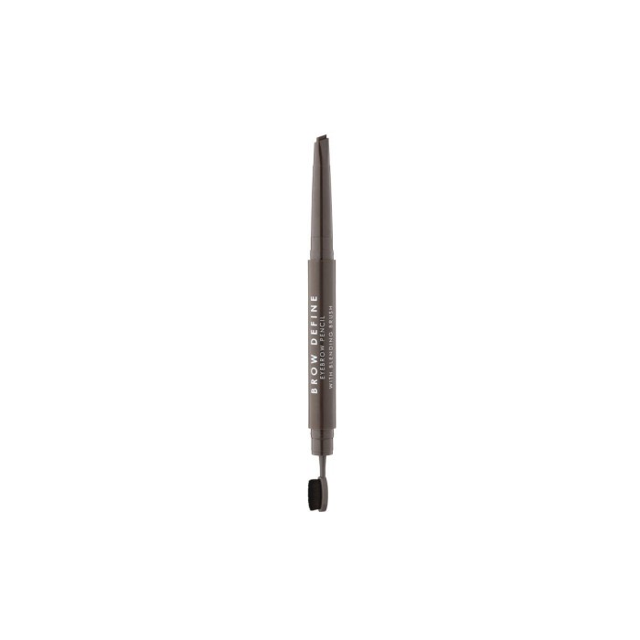 MUA Eyebrow Pencil & Blending Brush - Μολύβι Φρυδιών Dark Brown