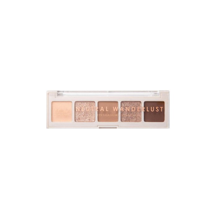 MUA 5 Shade Palette - Παλέτα Σκιών Neutral Wanderlust