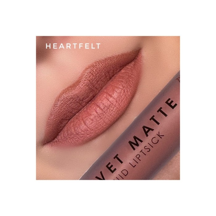 MUA Velvet Matte Liquid Lipstick - Υγρό Ματ Κραγιόν Heartfelt