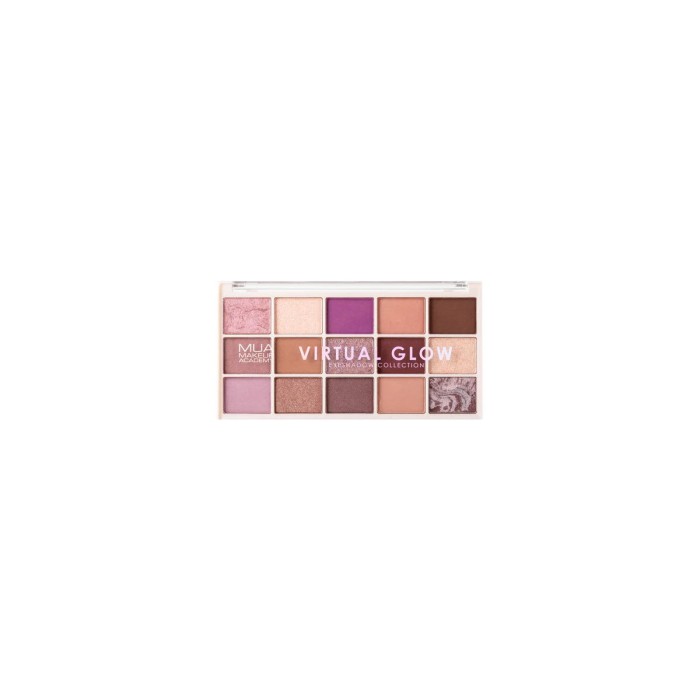 MUA 15 Shade Palette Virtual Glow