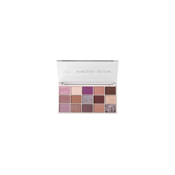 MUA 15 Shade Palette Virtual Glow