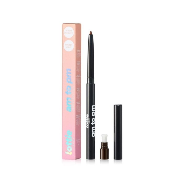Lottie London Retractable Eyeliner Am to Pm Μηχανικό Μολύβι Ματιών Espresso 1.1g