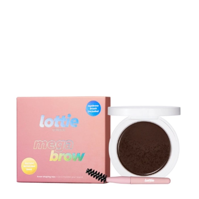 Lottie Mega Brow Wax & Brush Set 4g