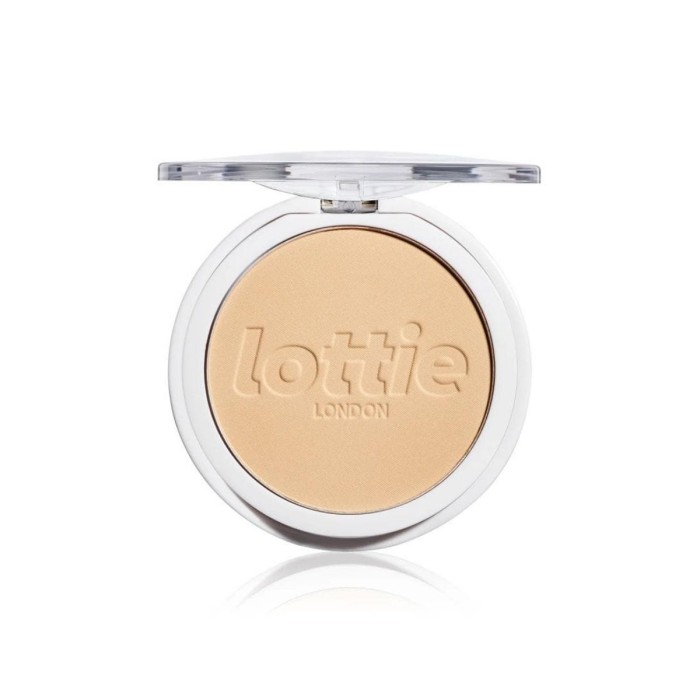 Lottie London Ready Set! Go Pressed Powder Πούδρα Warm Translucent 7g