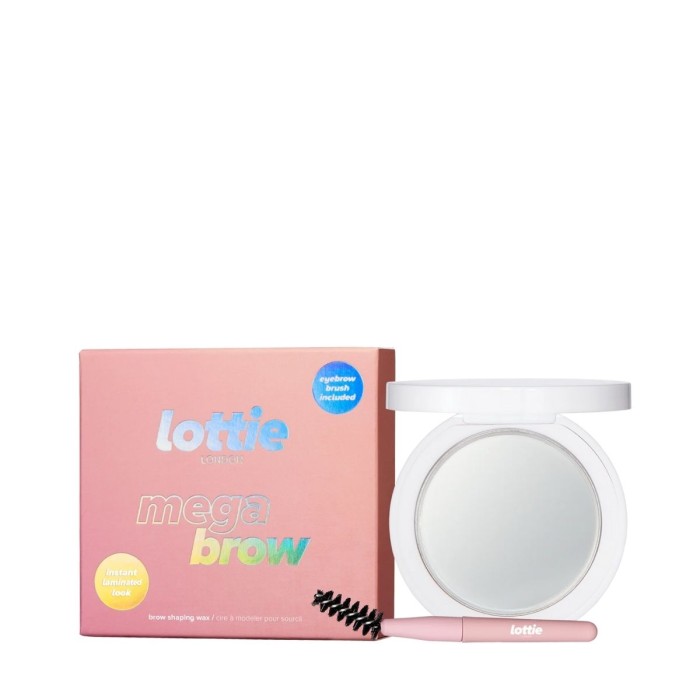 Lottie London Clear Brow Wax & Brush Set