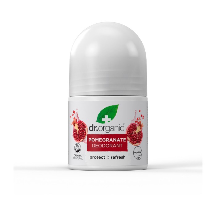 Dr. Organic Pomegranate Deodorant Roll-On 50ml