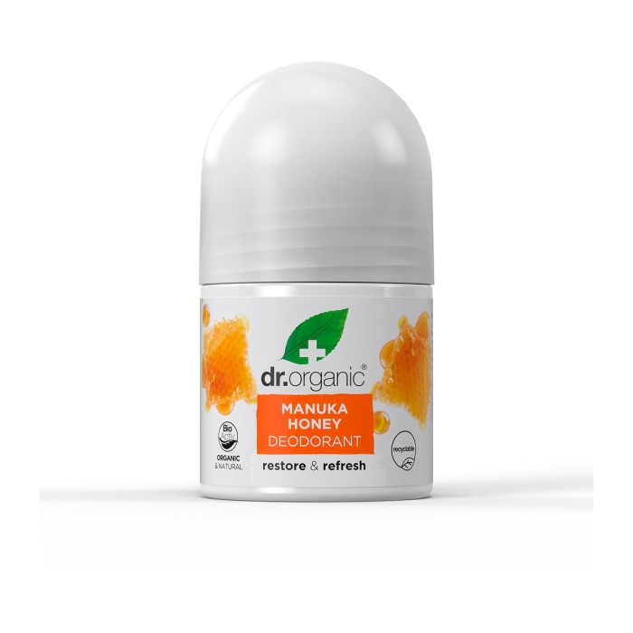 Dr. Organic Manuka Honey Deodorant Roll-On 50ml