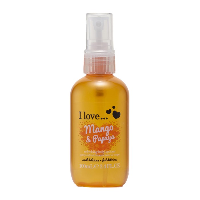 I Love Originals Body Spritzer Mango & Papaya, 100ml