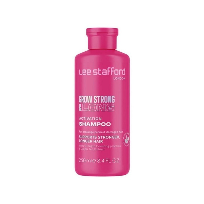 Lee Stafford Glow Strong & Long Activation Shampoo Σαμπουάν Ενδυνάμωσης 250ml