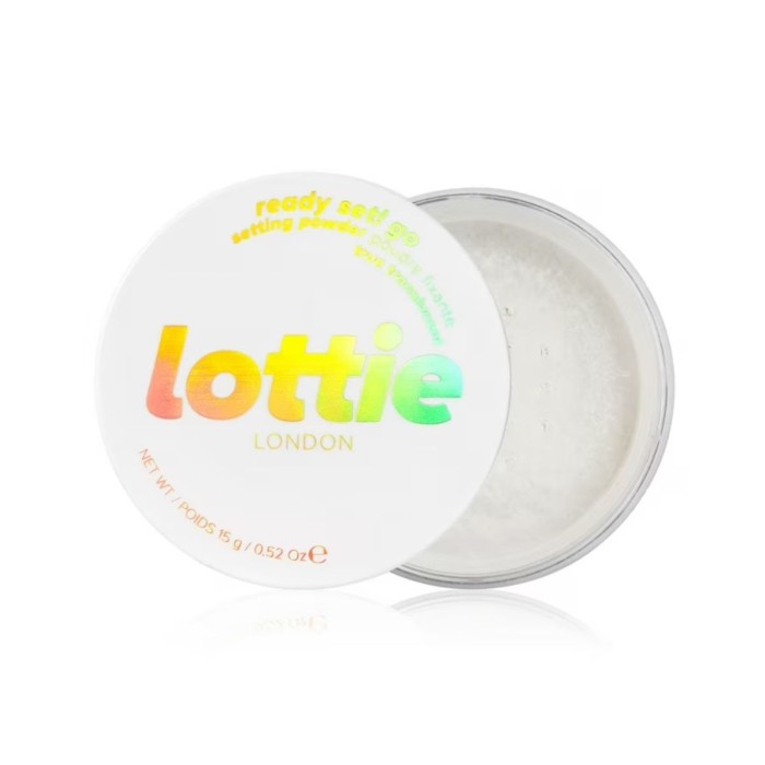 Lottie London Ready Set! Go Setting Powder True Translucent 15g