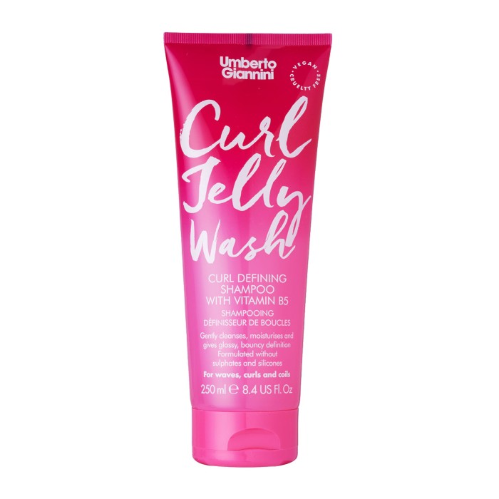 Umberto Giannini Curl Jelly Wash Σαμπουάν Μαλλιών 250ml