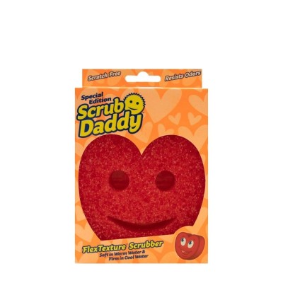 Scrub Daddy Σφουγγάρι Flextexture Scrubber Heart