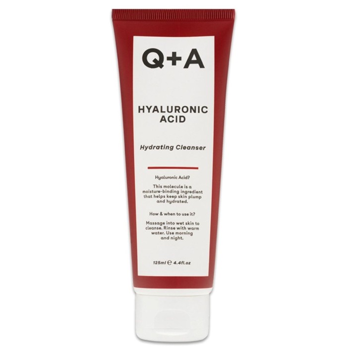 Q+A Hyaluronic Acid Hydrating Cleanser Καθαριστικό Προσώπου 125ml