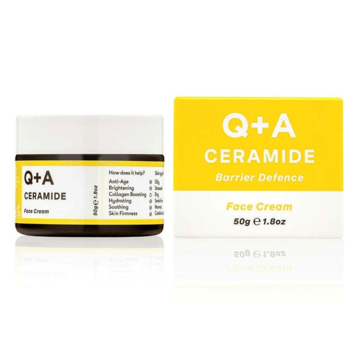 Q+A Ceramide Barrier Defence Cream Κρέμα Προσώπου 50g