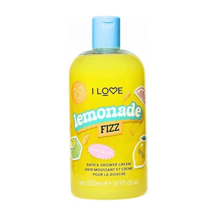 I Love Lemonade Fizz Αφρόλουτρο 500ml