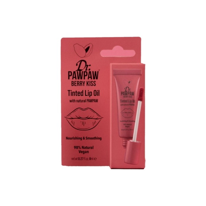 Dr Pawpaw Tinted Lip Oil Berry Kiss 8ml