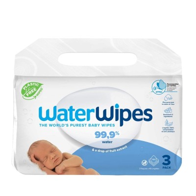 WaterWipes Bio 3x48 Wipes