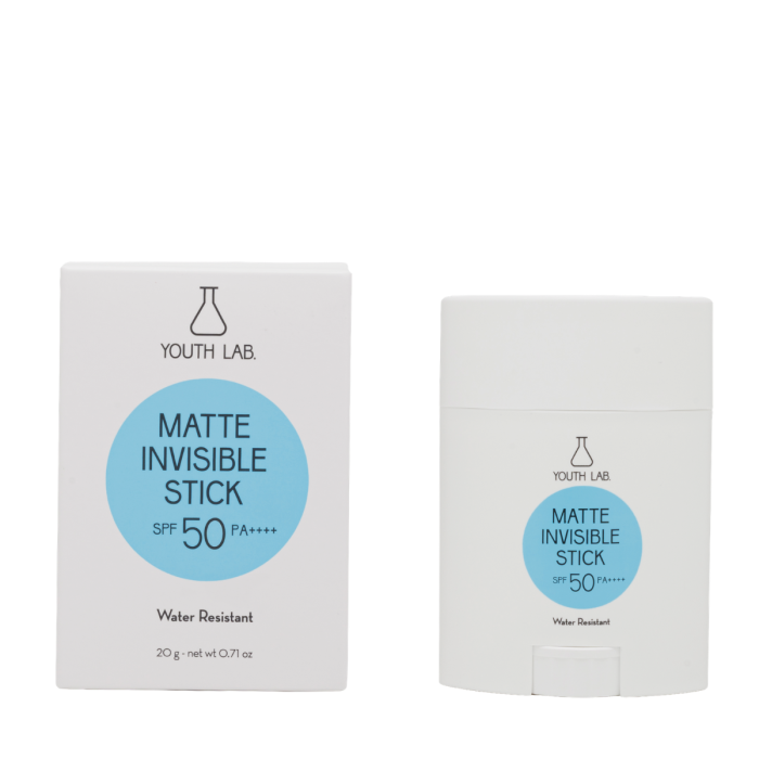 Youth Lab Matte Invisible Stick Αντηλιακό σε Στικ SPF50 & PA ++++ 20g