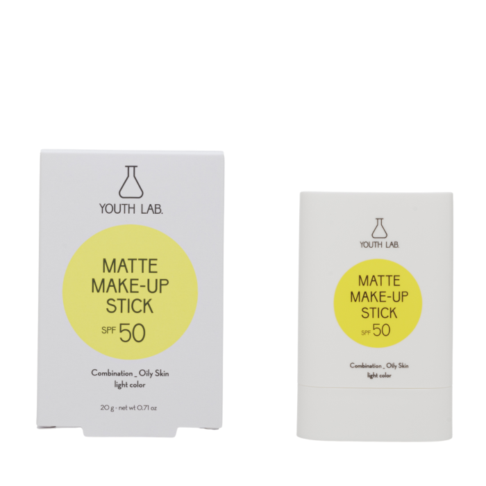Youth Lab Matte Make Up Stick Αντηλιακό Make Up Στικ SPF50 Light 20g